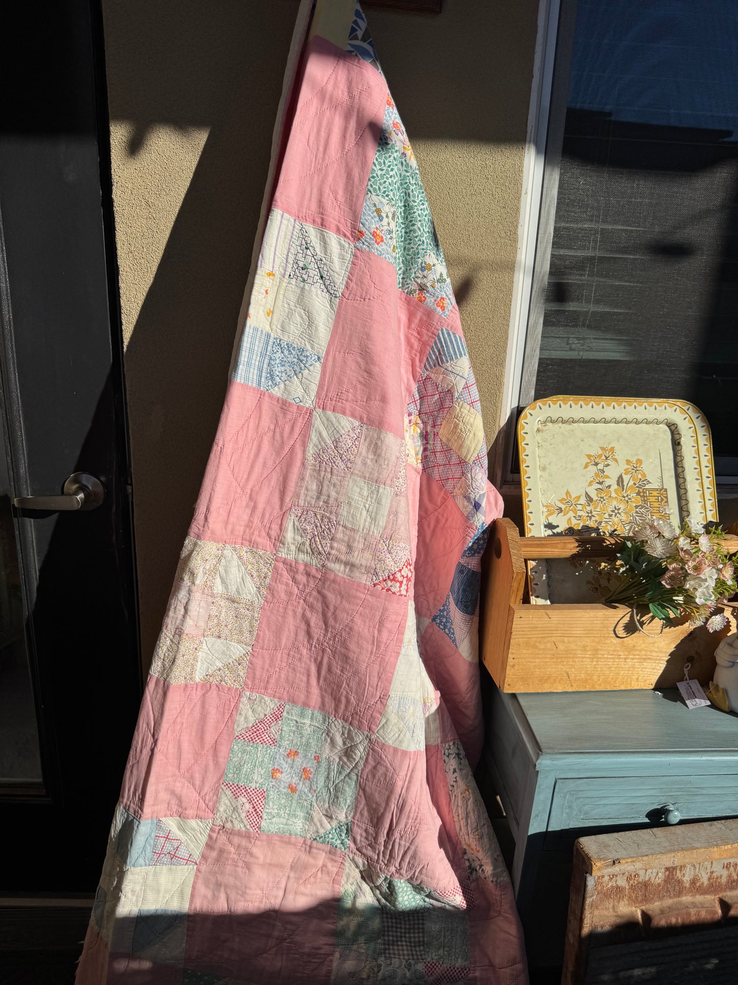 Sweet Meadow Sampler Patchwork Quilt