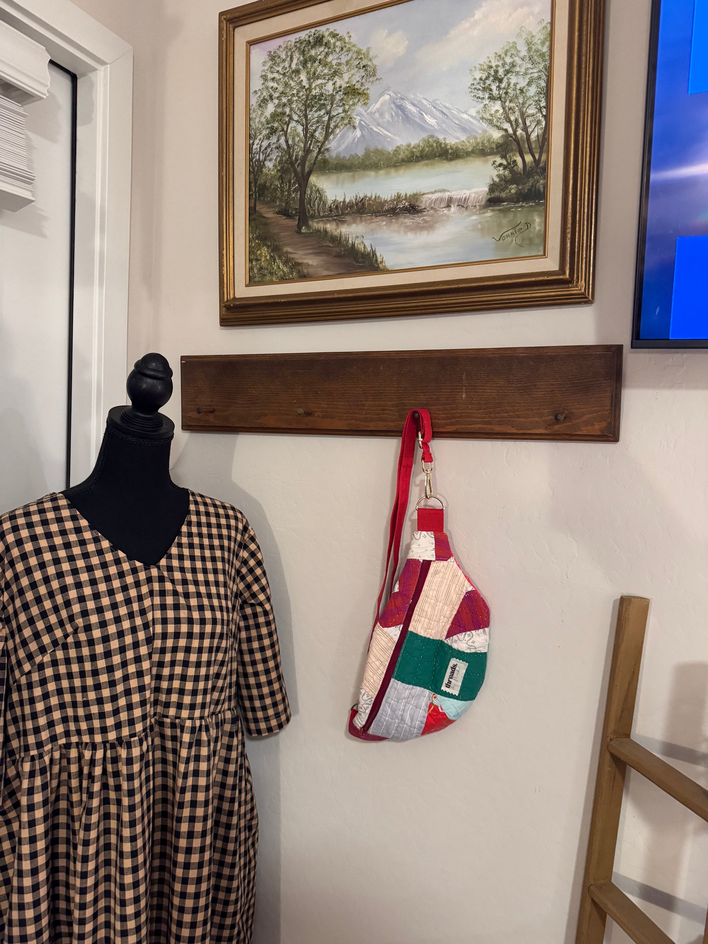 Vintage Quilt Bum Bag – Size Large