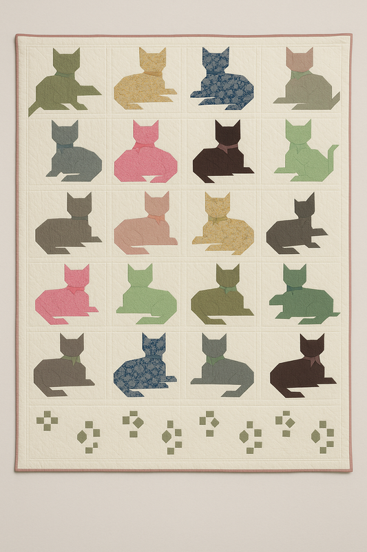 Crazy Kat Lovers Quilt