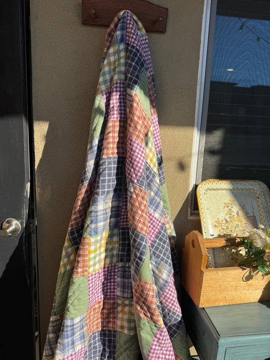 Grandma’s Pantry Plaid Quilt