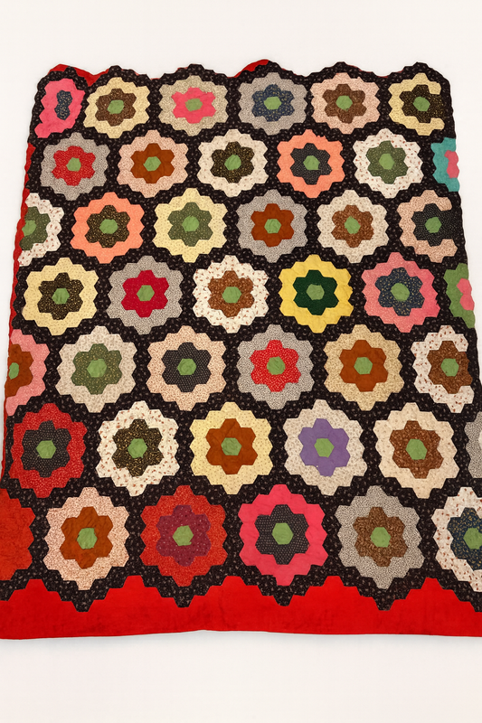 Wildflower Garden Patchwork Quilt