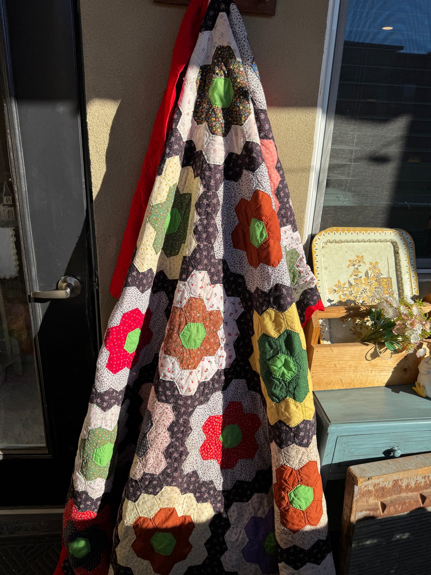 Wildflower Garden Patchwork Quilt